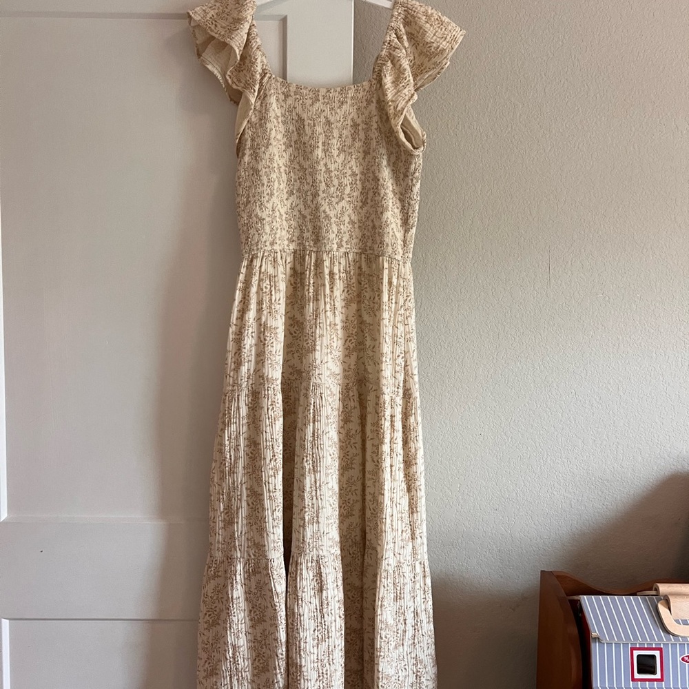 SOLD | Neuflora Corrine Cream Floral Dress